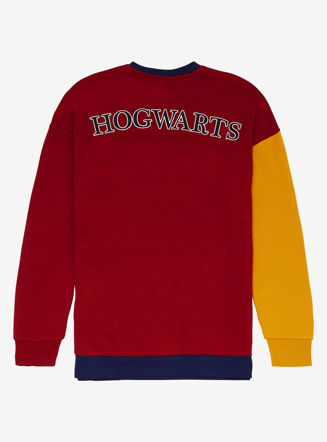 Harry Potter Hogwarts Color Block Crewneck, MULTI, alternate
