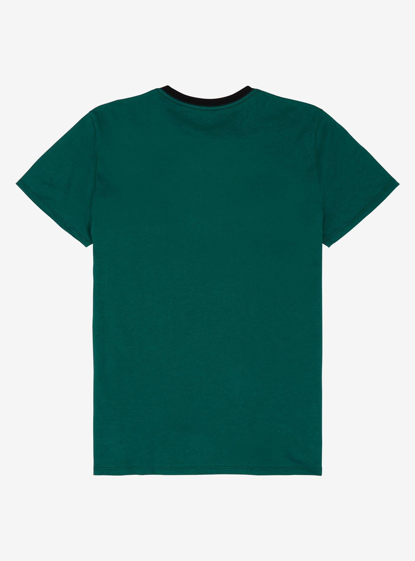 Harry Potter Slytherin Color Block T-Shirt, FOREST GREEN, alternate