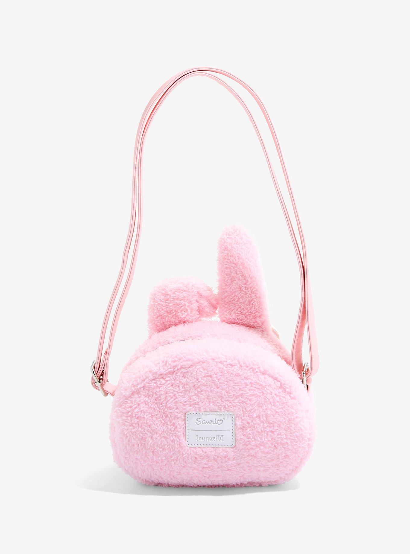 Loungefly My Melody Plush Crossbody Bag