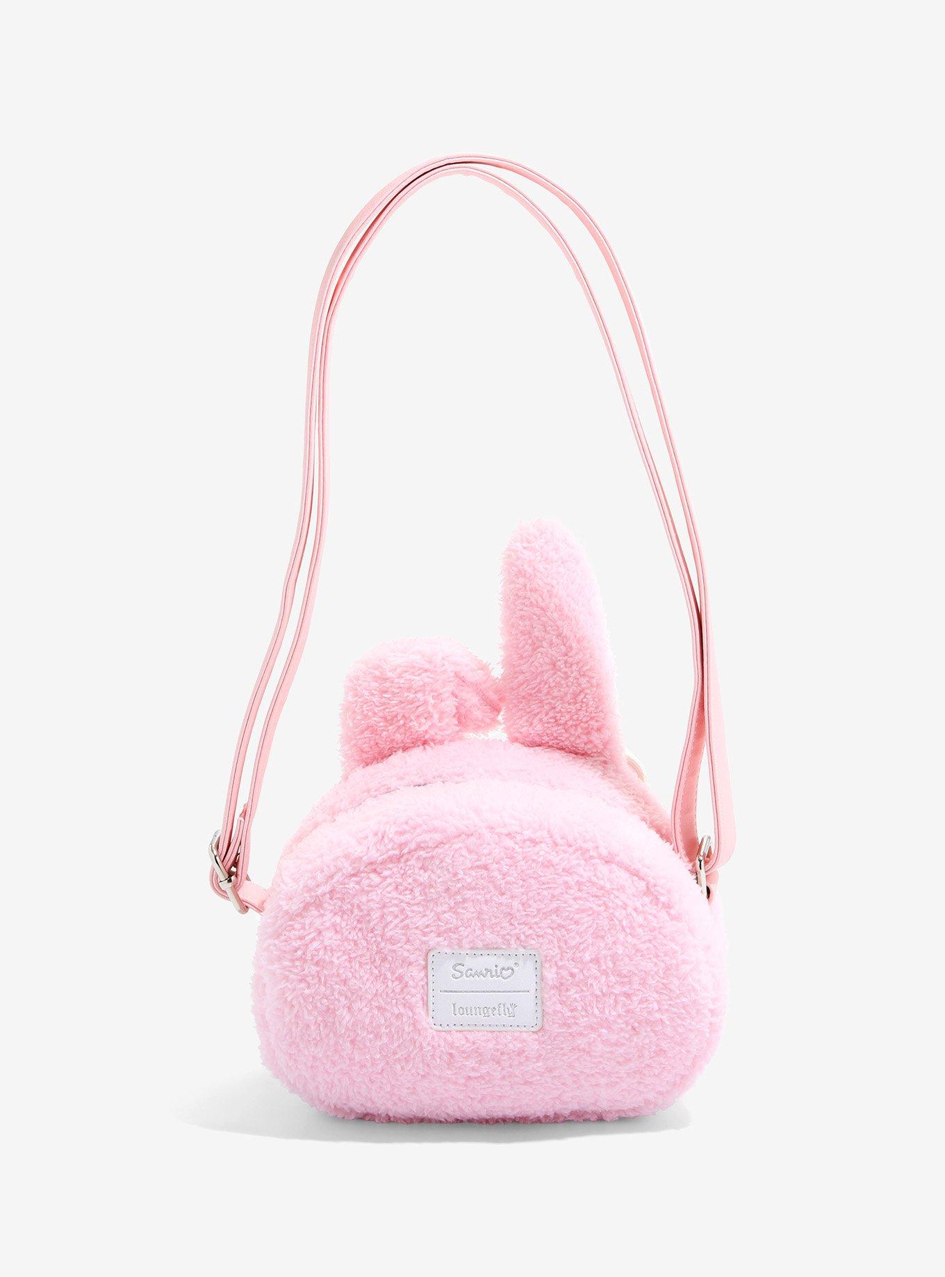 Loungefly My Melody Plush Crossbody Bag, , hi-res