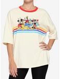 Disney Mickey & Friends Stripe T-Shirt, MULTI, alternate
