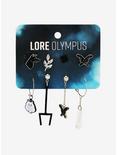 Lore Olympus Hades Mismatch Earring Set, , alternate
