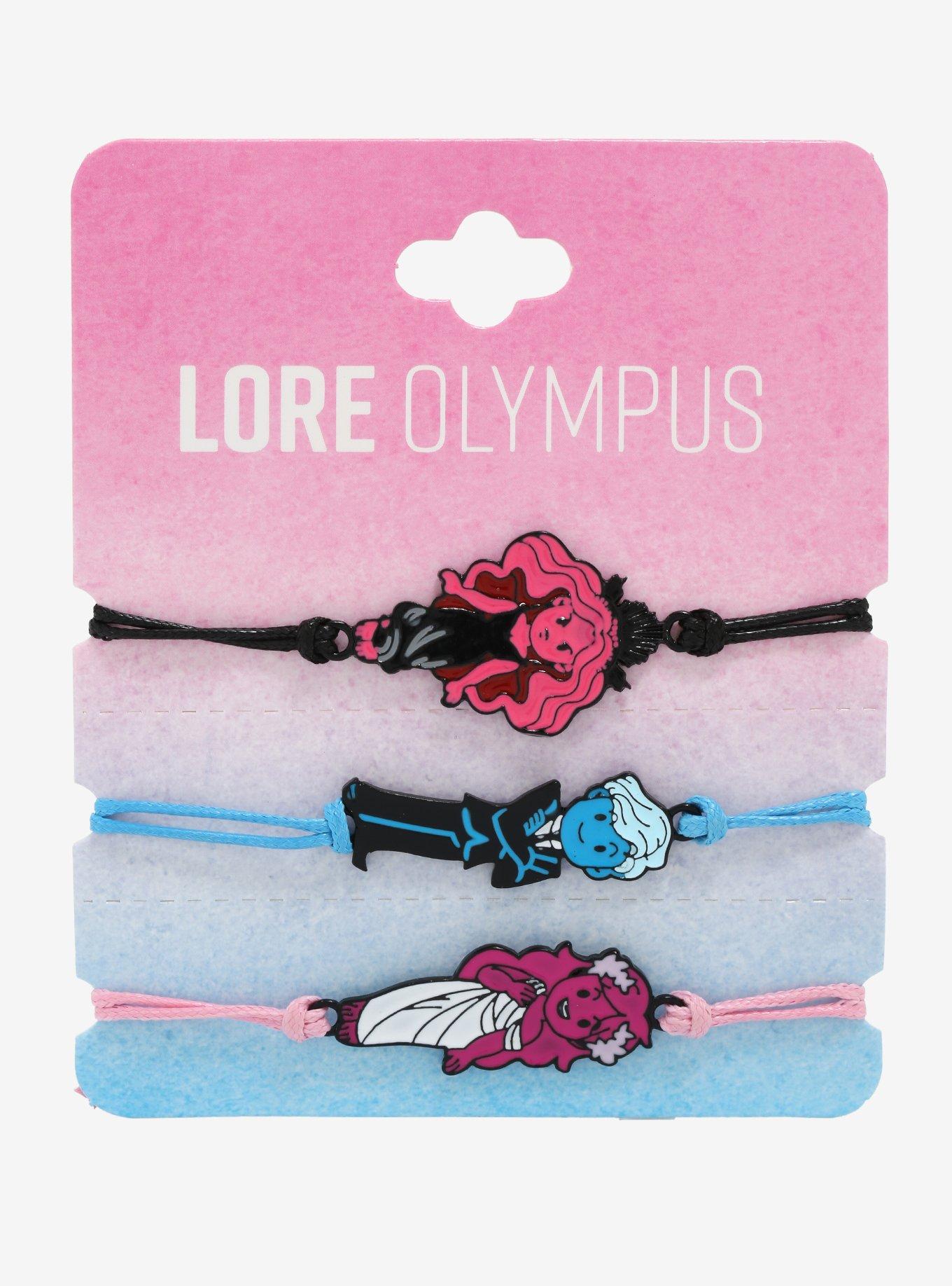 Lore Olympus Character Best Friend Cord Bracelet Set, , alternate