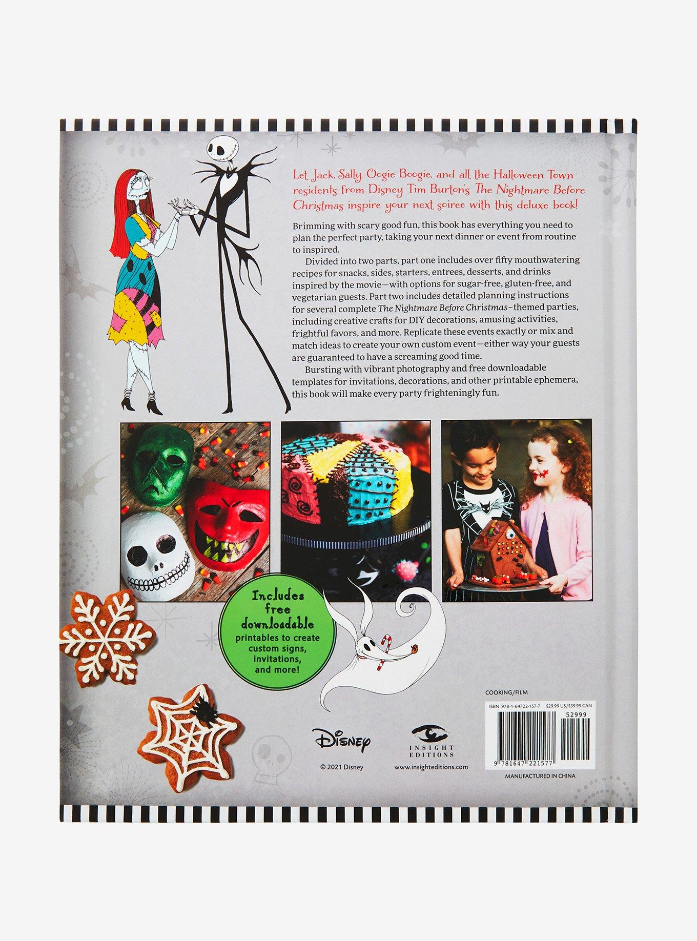 Disney The Nightmare Before Christmas The Official Cookbook & Entertaining Guide