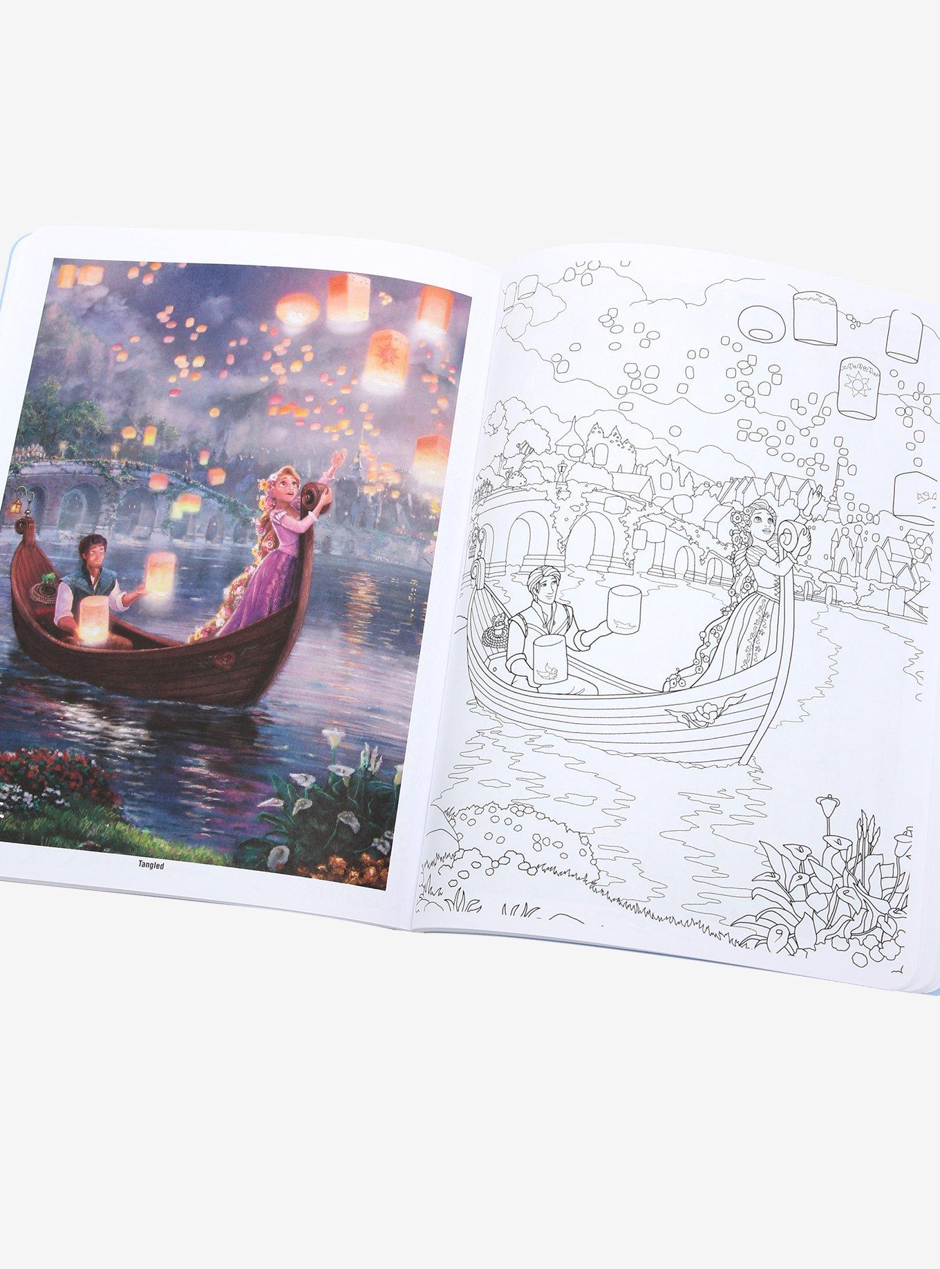 Thomas Kinkade Disney Princess Coloring Book | BoxLunch