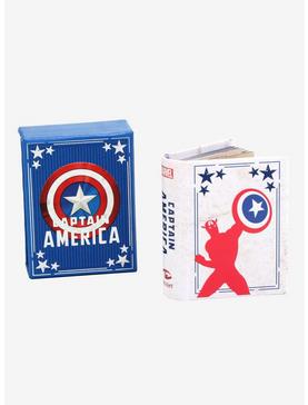 Plus Size Marvel Captain America Mini Book, , hi-res