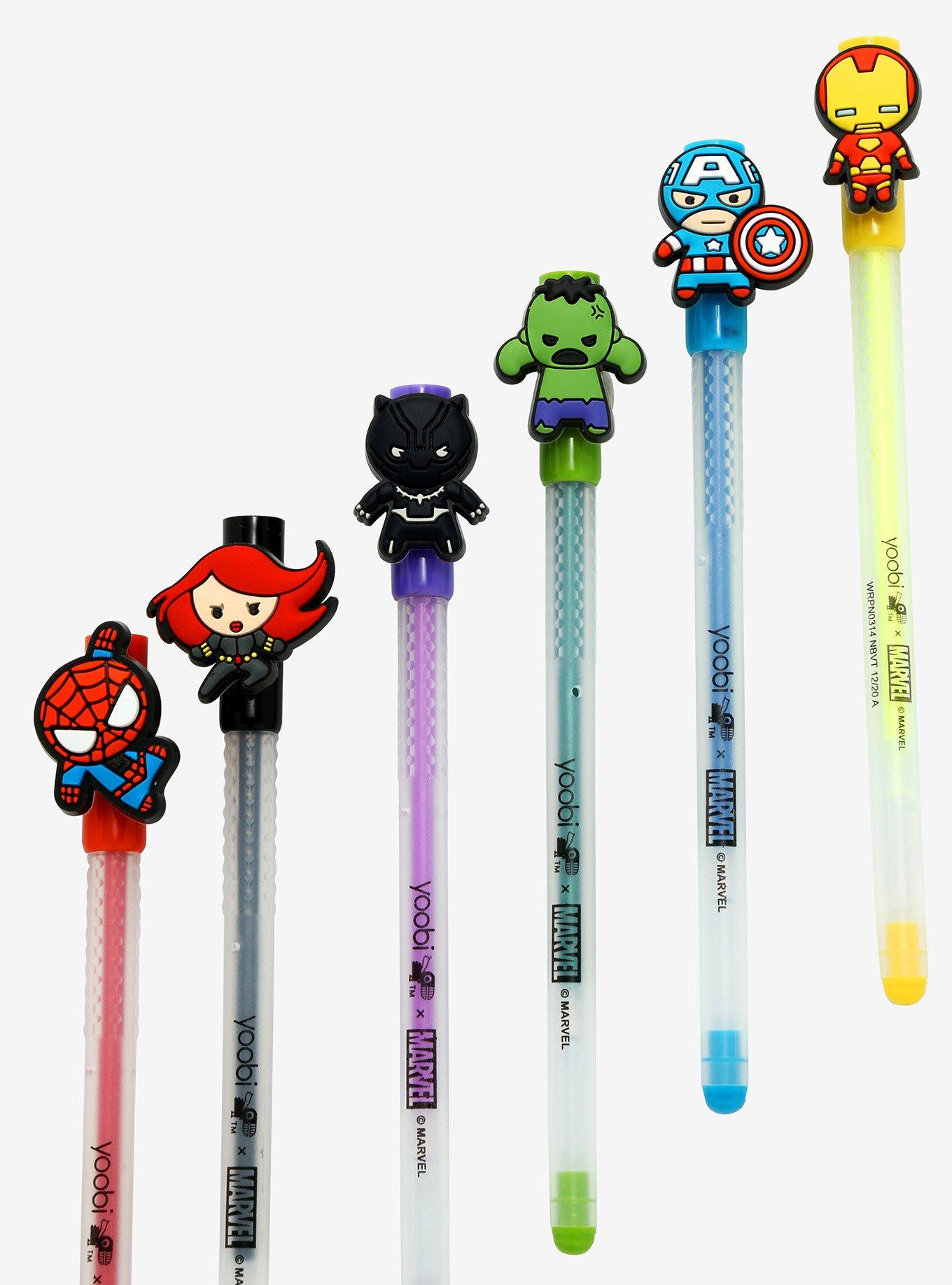 Yoobi x Marvel Chibi Avengers Gel Pen Set, , alternate