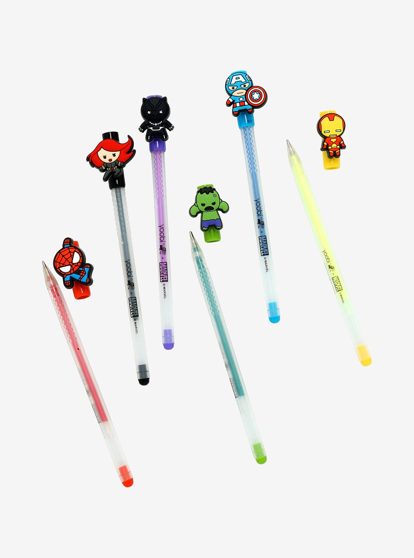 Yoobi x Marvel Chibi Avengers Gel Pen Set, , alternate