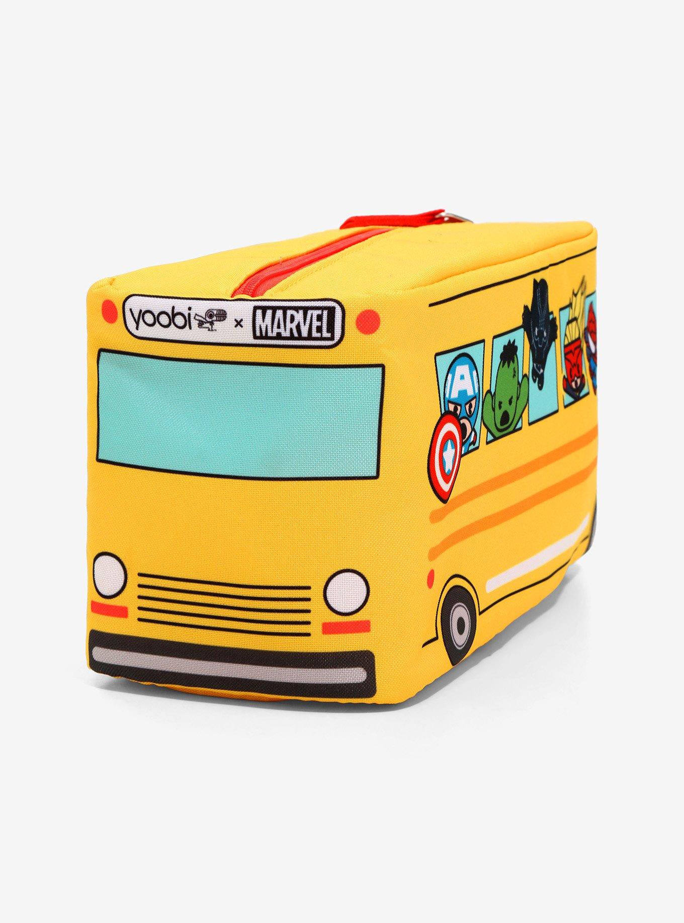 Yoobi x Marvel Avengers School Bus Pencil Case, , alternate