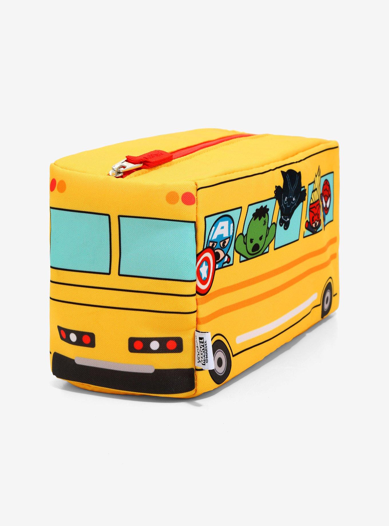 Yoobi x Marvel Avengers School Bus Pencil Case
