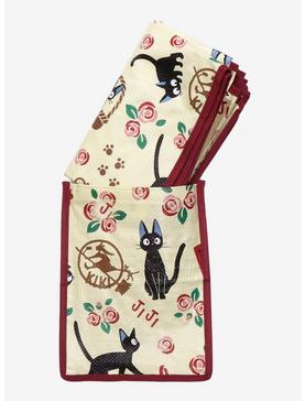 Studio Ghibli Kiki’s Delivery Service Jiji Allover Print Picnic Blanket , , hi-res