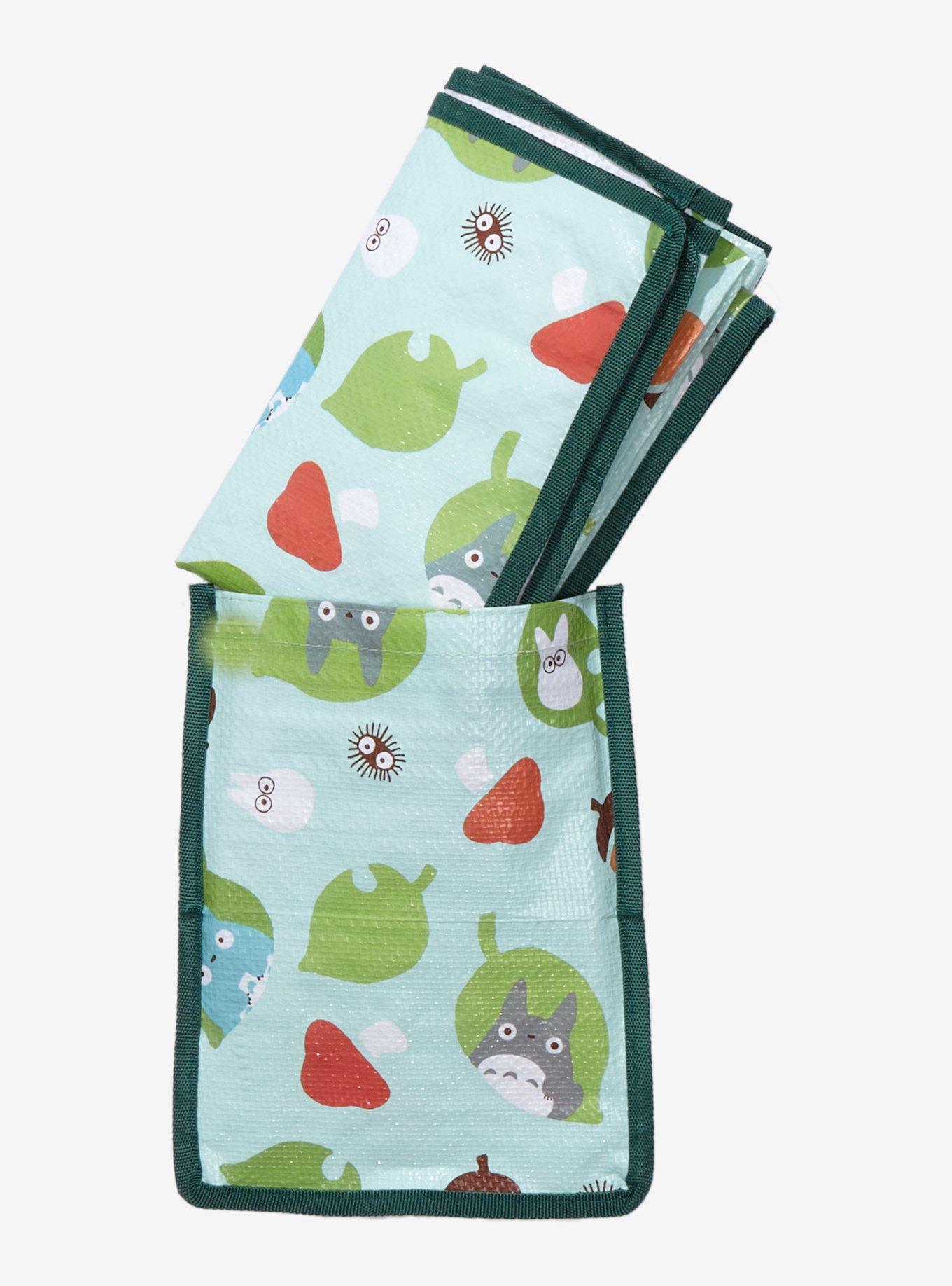 Studio Ghibli My Neighbor Totoro Chibi Characters & Leaves Picnic Blanket, , alternate