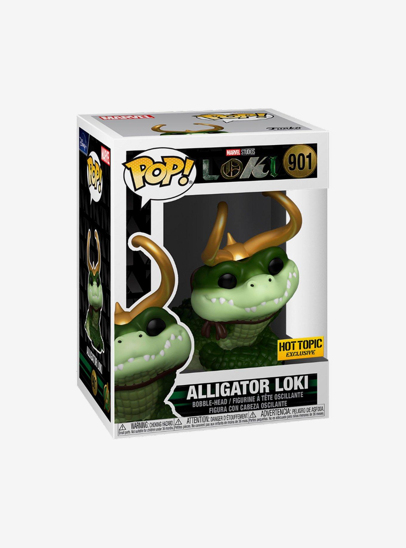 Funko Marvel Loki Pop! Alligator Loki Vinyl Bobble-Head Hot Topic Exclusive, , alternate
