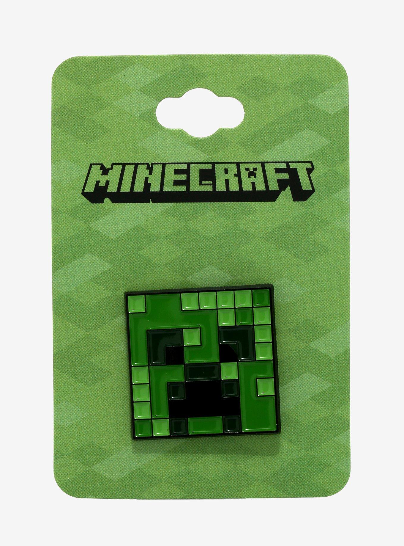 Minecraft Creeper Enamel Pin, , alternate