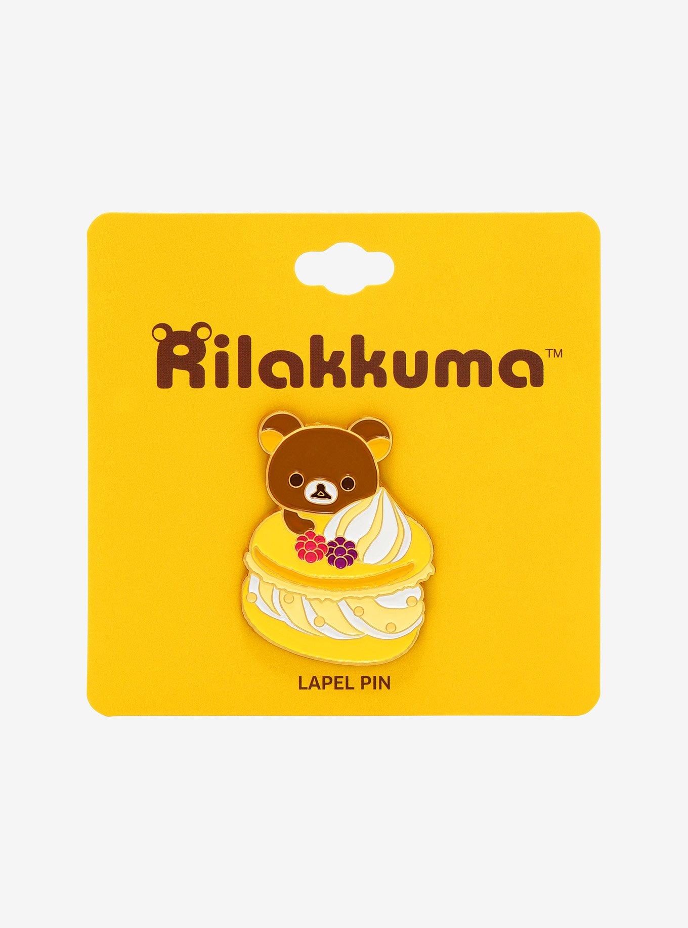 Rilakumma Macaroon Enamel Pin, , alternate