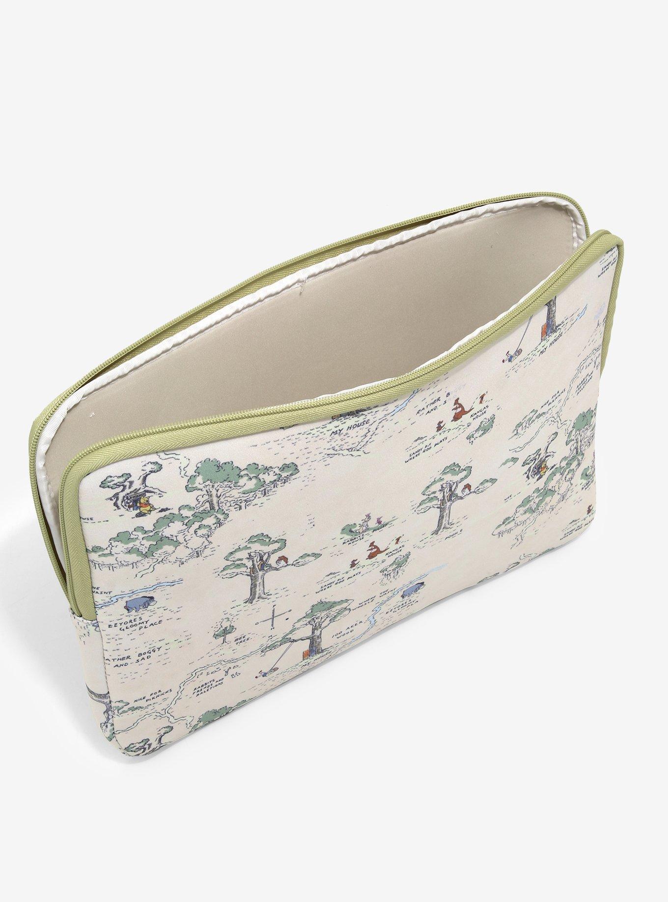 Disney Winnie the Pooh Hundred Acre Wood Map Laptop Case - BoxLunch Exclusive, , alternate