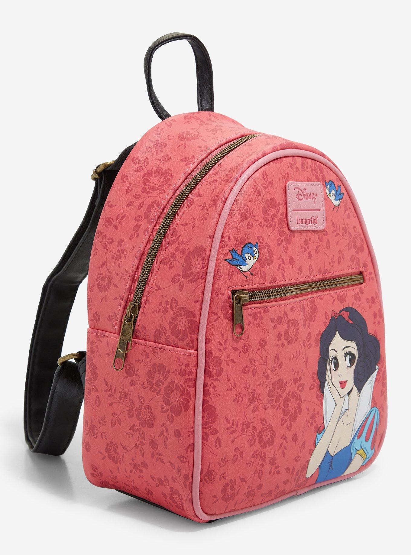 Loungefly Disney Snow White And The Seven Dwarfs Snow White Portrait Mini Backpack, , alternate
