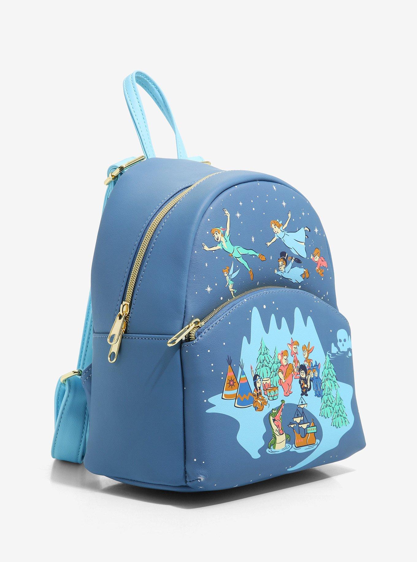 Loungefly Disney Peter Pan Never Land Mini Backpack, , alternate
