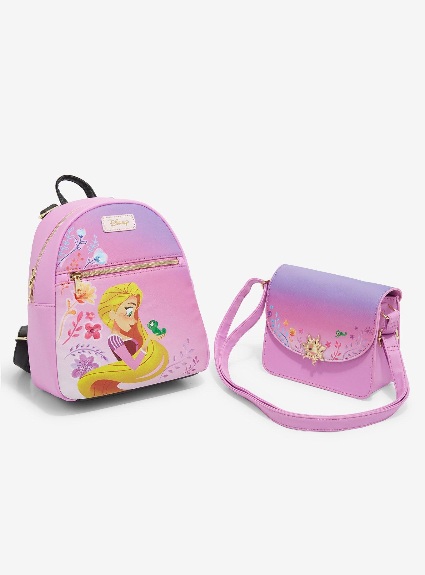 Disney Tangled Rapunzel & Pascal Ombre Mini Backpack, , alternate