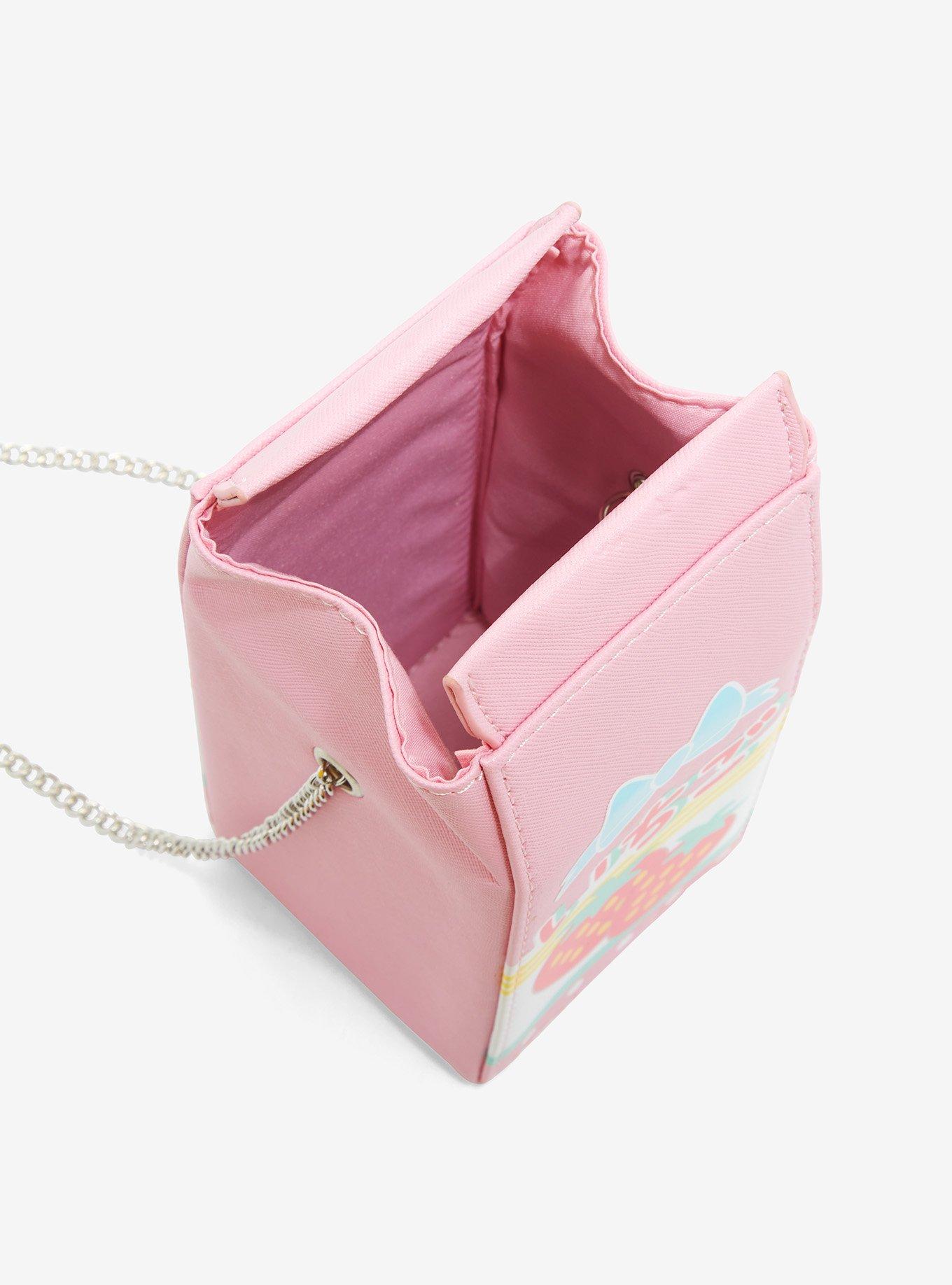 Strawberry Milk Carton Crossbody Bag, , alternate