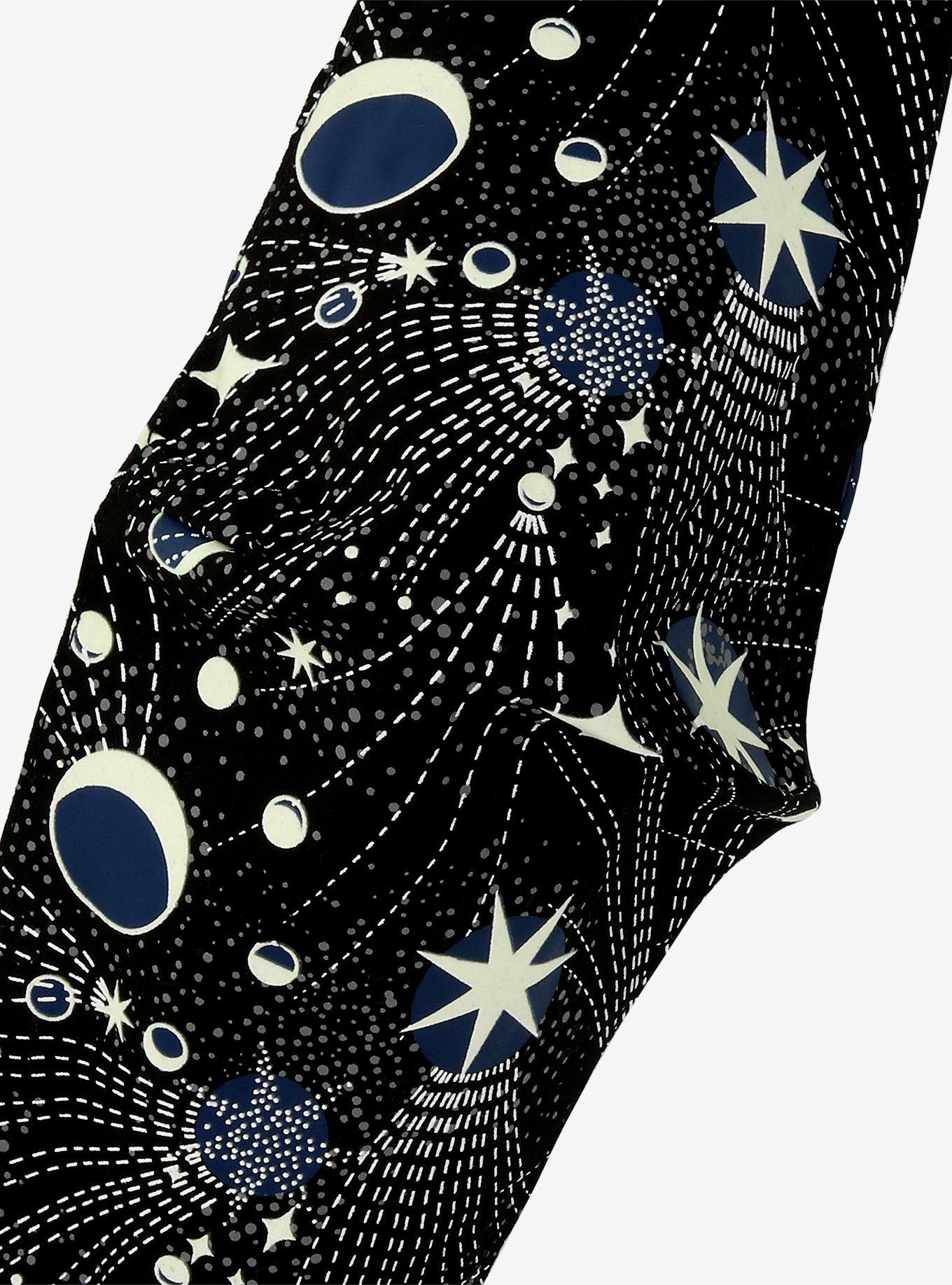 Constellation Glow-In-The-Dark Fashion Face Mask With Filter Pocket, , alternate