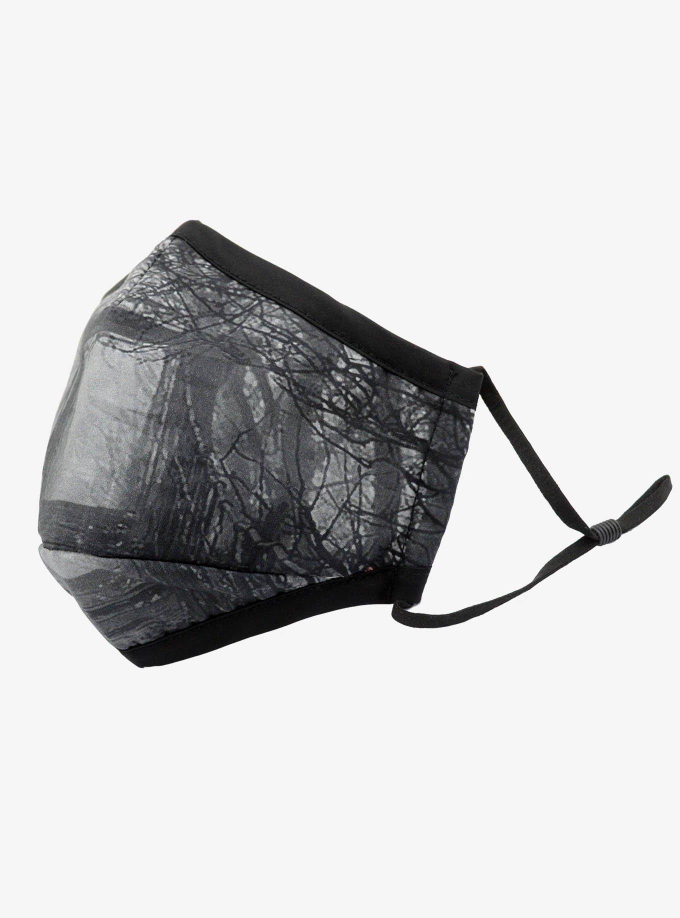 Creepy Woods Adjustable Fashion Face Mask With Filter & Filter Pocket, , alternate