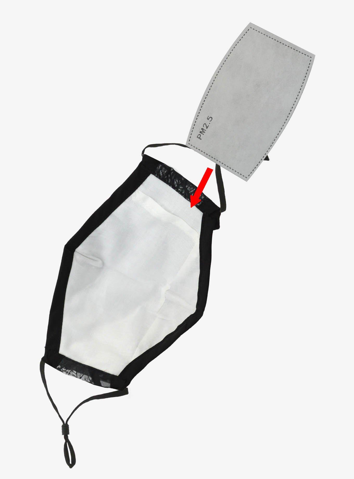 Creepy Woods Adjustable Fashion Face Mask With Filter & Filter Pocket, , alternate