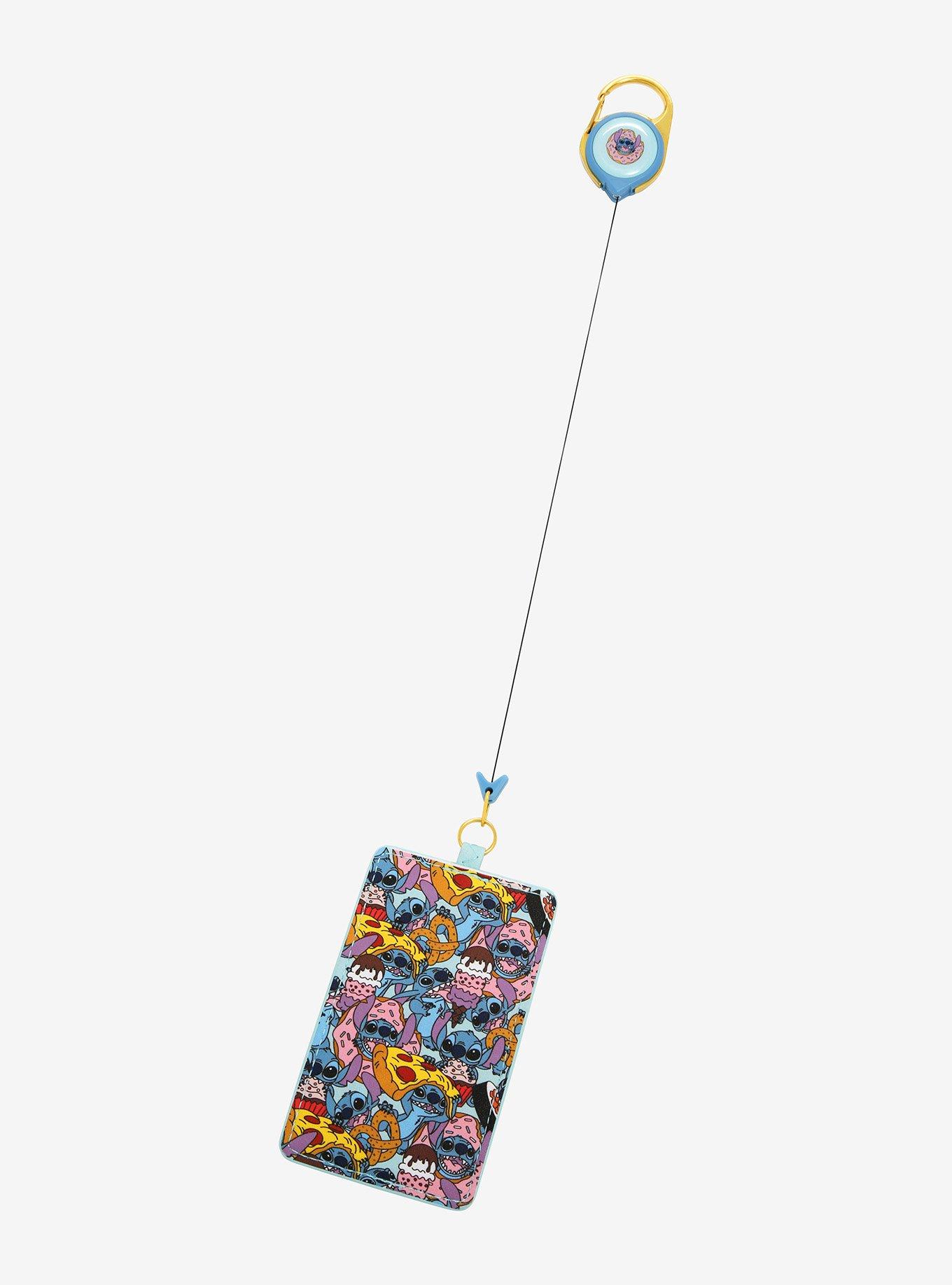Disney Lilo & Stitch Stitch's Lunch Time Retractable Lanyard - BoxLunch Exclusive, , alternate