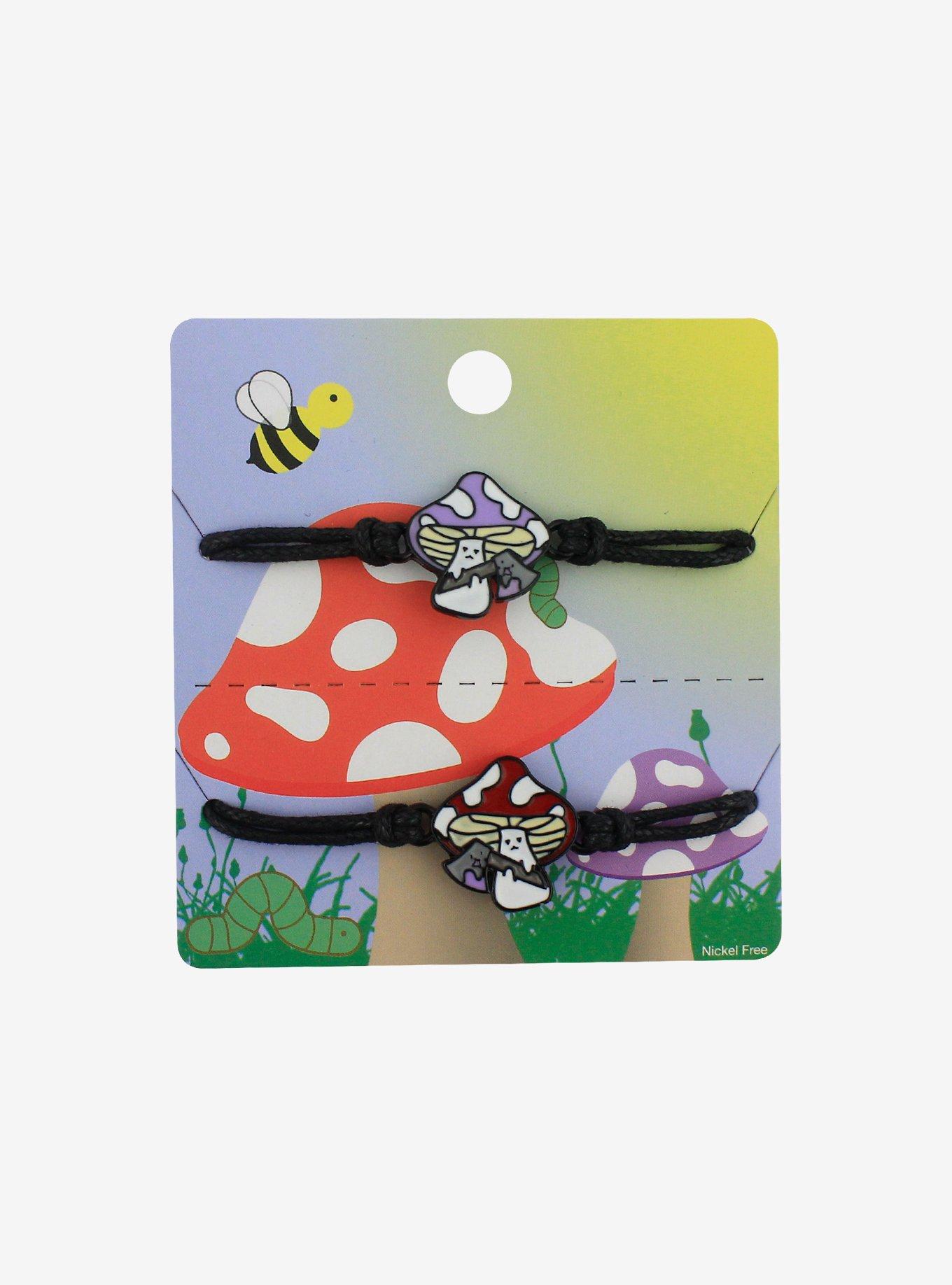 Mushrooms With Weapons Best Friend Bracelet Set, , alternate