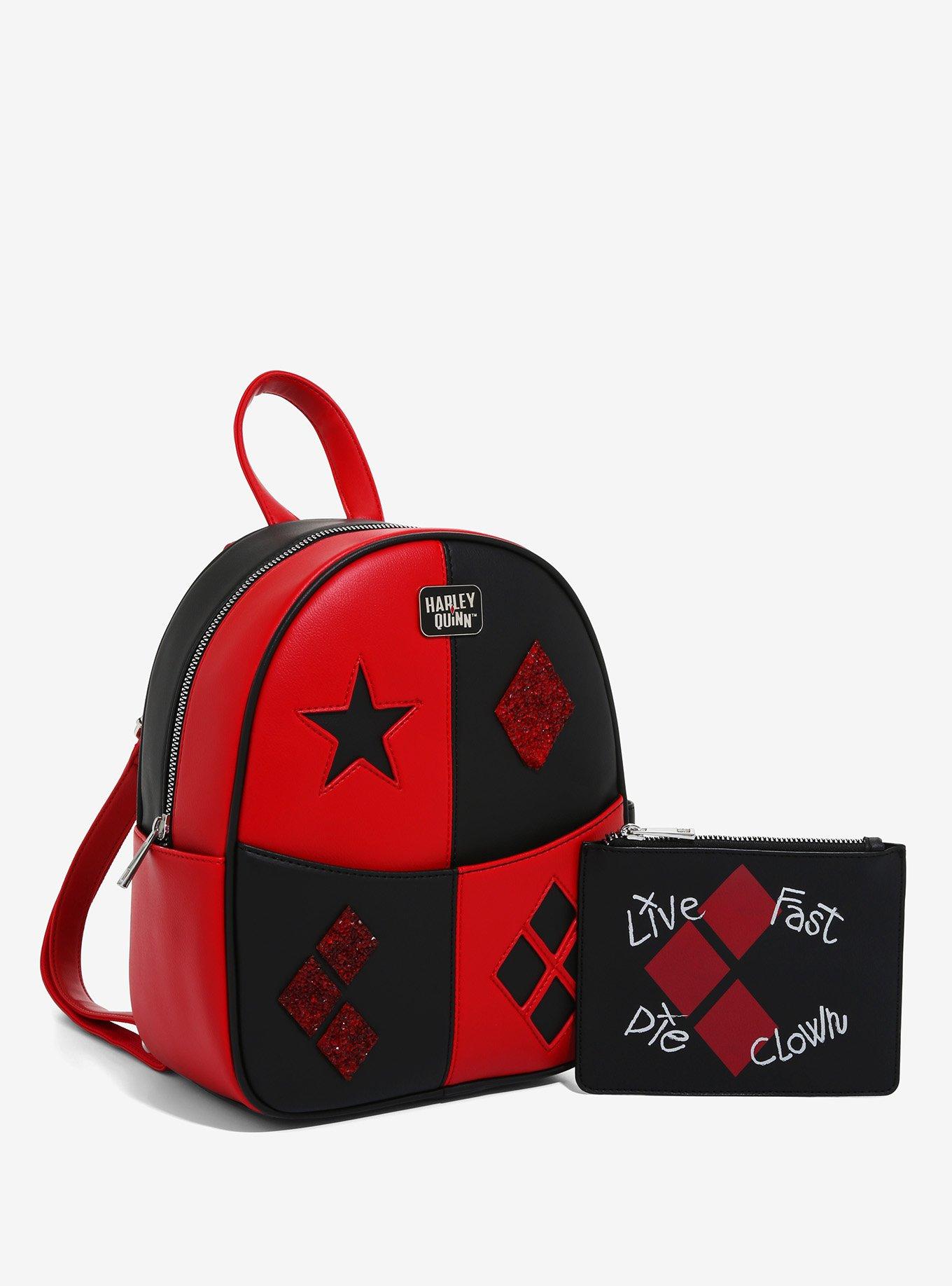DC Comics Suicide Squad Harley Quinn Mini Backpack, , alternate