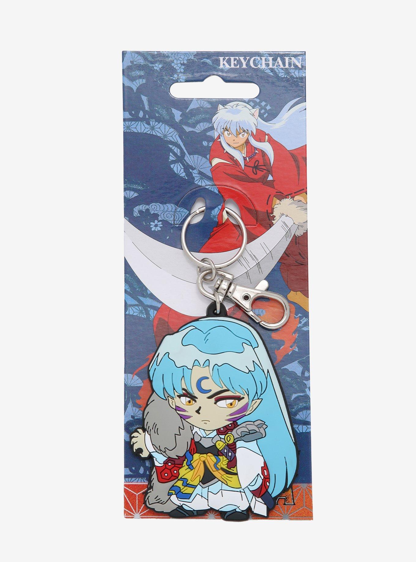InuYasha Sesshomaru Chibi Rubber Key Chain, , alternate