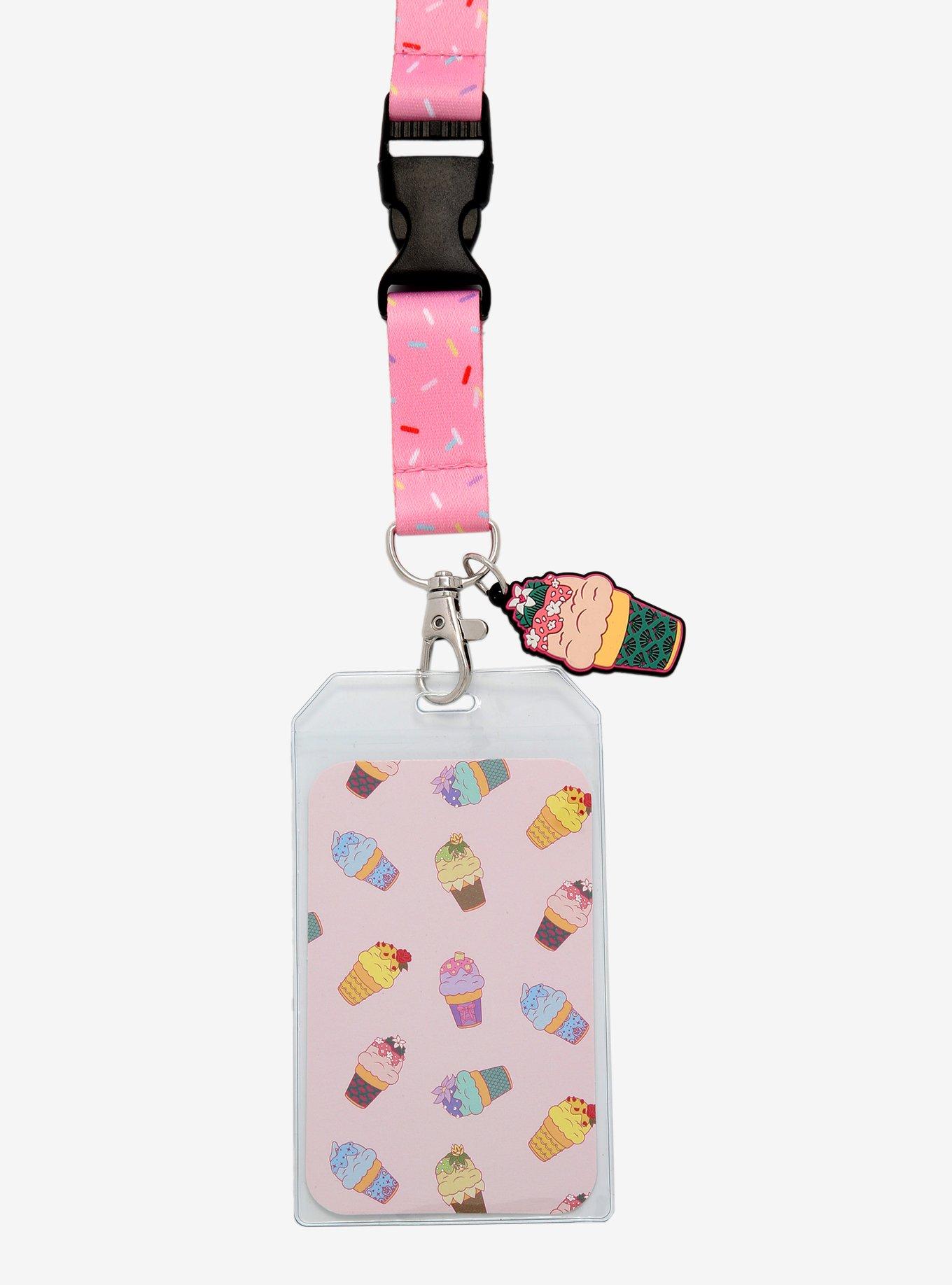 Loungefly Disney Princess Ice Cream Lanyard, , alternate