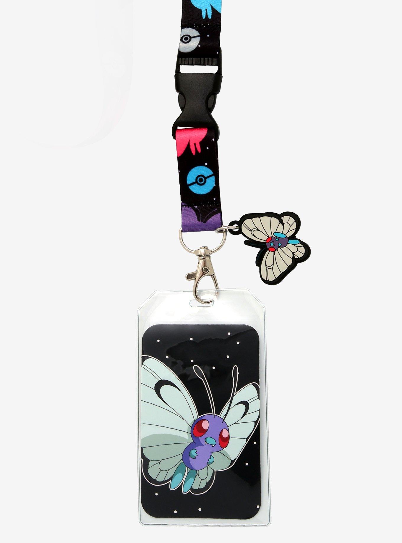 Loungefly Pokemon Butterfree Lanyard, , alternate