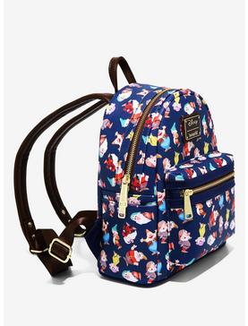 Loungefly Disney Snow White and the Seven Dwarfs Allover Print Mini Backpack - BoxLunch Exclusive, , hi-res