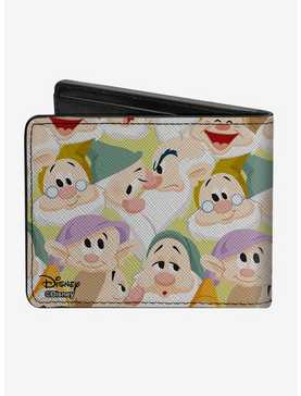 Disney Snow White Dwarfs Stacked Bifold Wallet, , hi-res