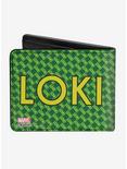 Marvel Loki Kawaii Monogram Bifold Wallet, , alternate