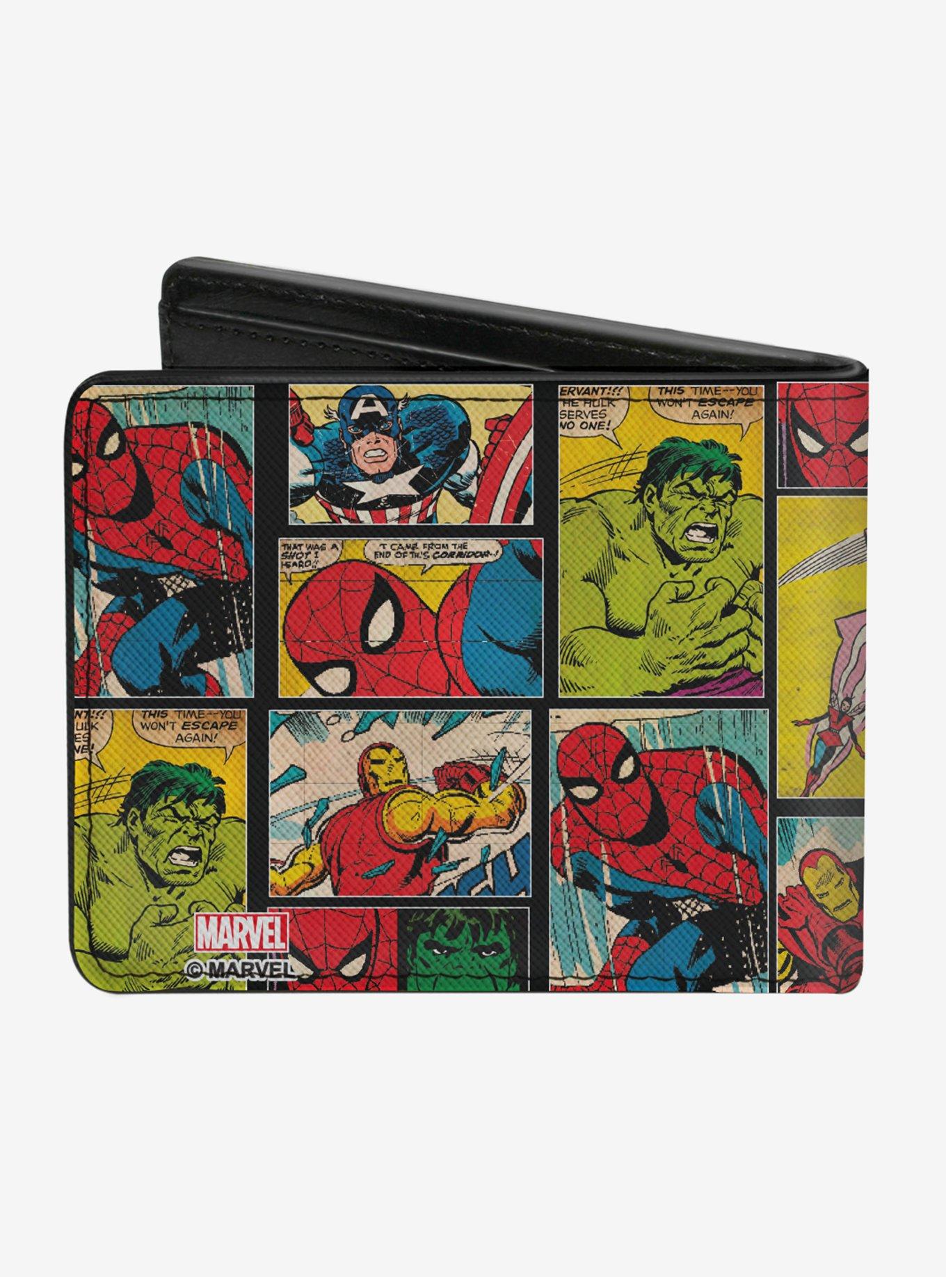 Marvel Comics Retro Comic Panels Bifold Wallet