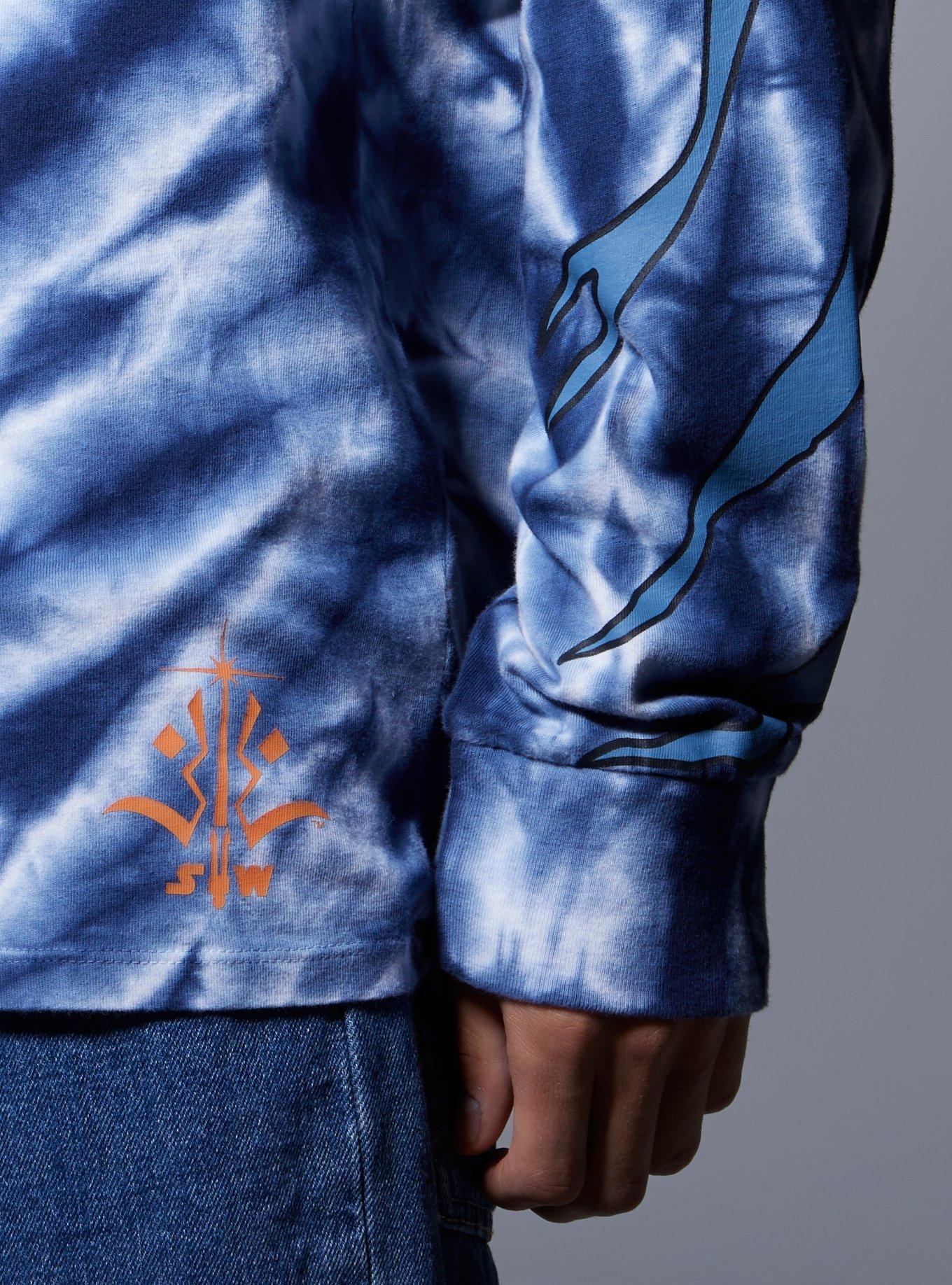 Our Universe Star Wars: The Clone Wars Ahsoka Tano Tie-Dye Long-Sleeve T-Shirt Her Universe Exclusive, MULTI, alternate