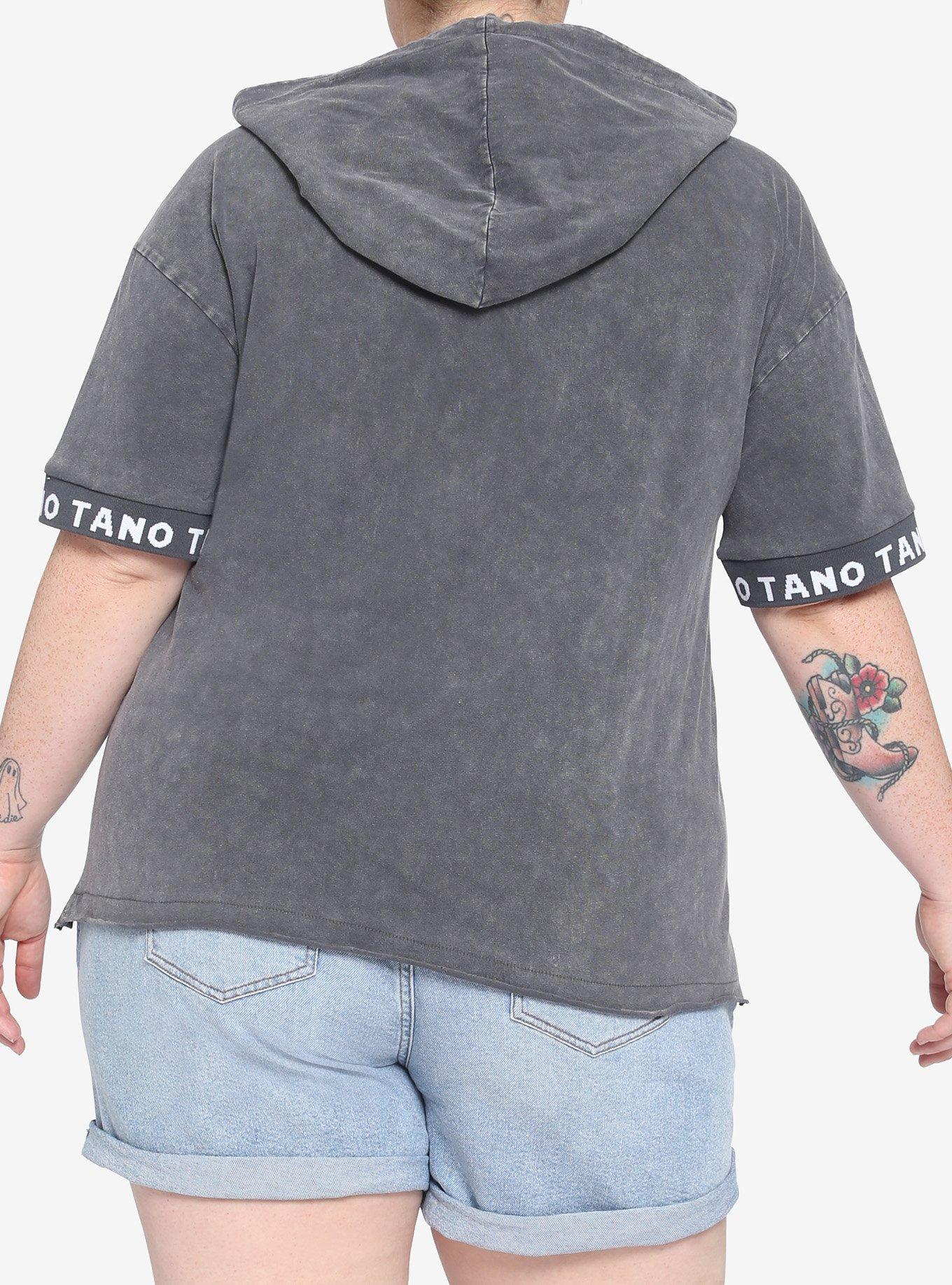Her Universe Star Wars: The Clone Wars Ahsoka Tano Short-Sleeve Hoodie Plus Size Her Universe Exclusive, MULTI, alternate