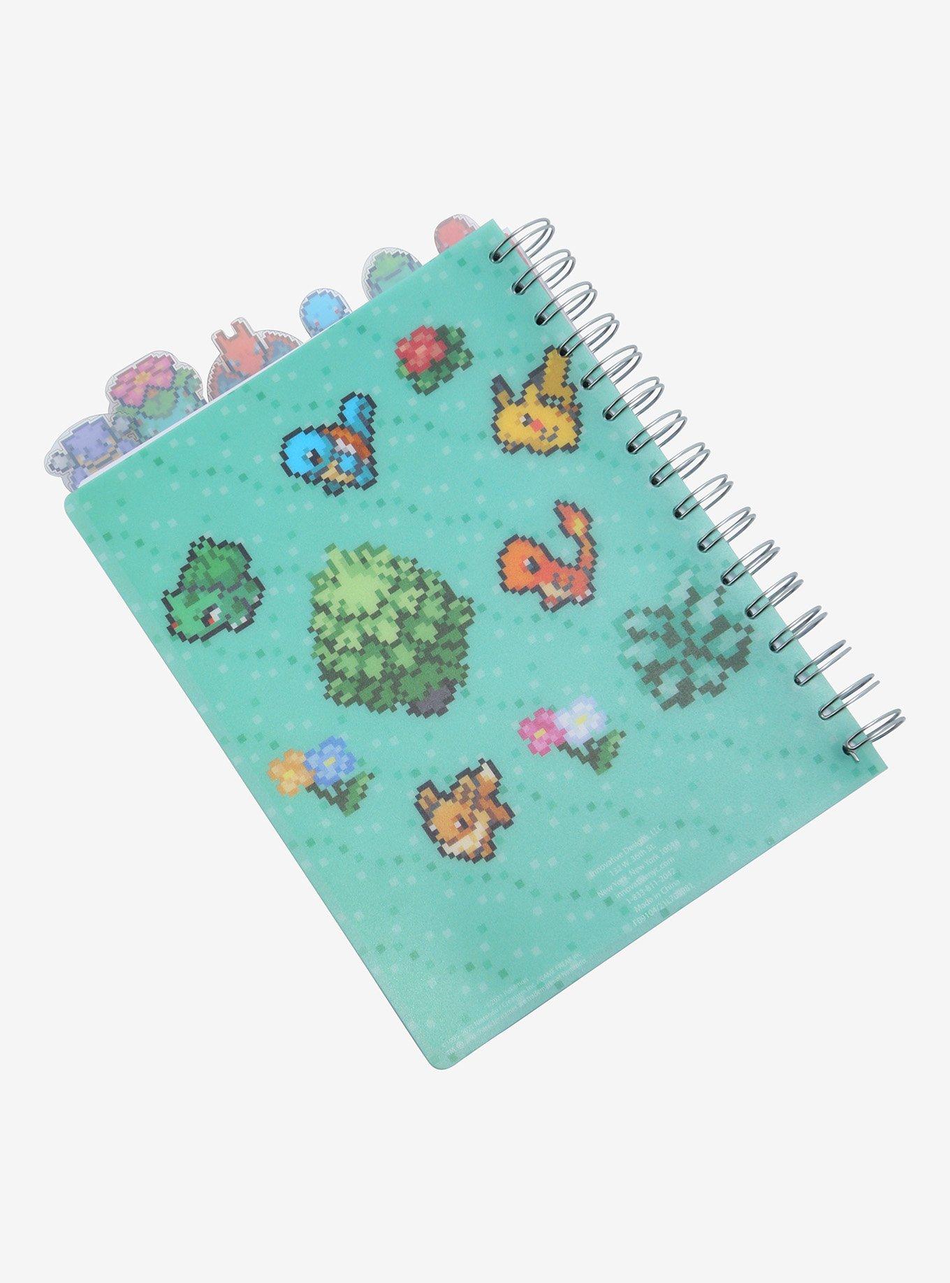 Pokemon Pixel Tabbed Journal, , alternate