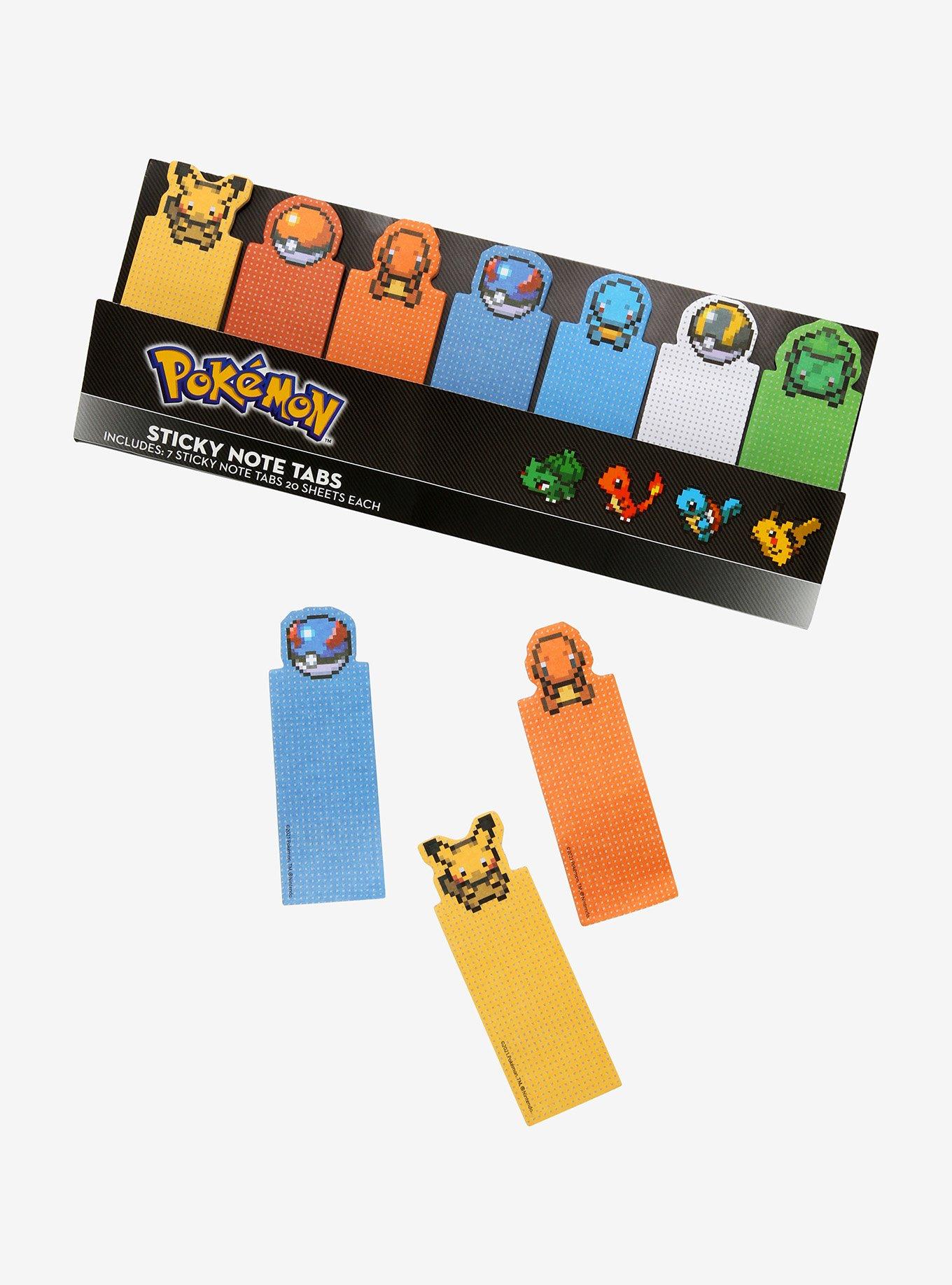 Pokemon Gen 1 Starters Sticky Note Tabs, , alternate