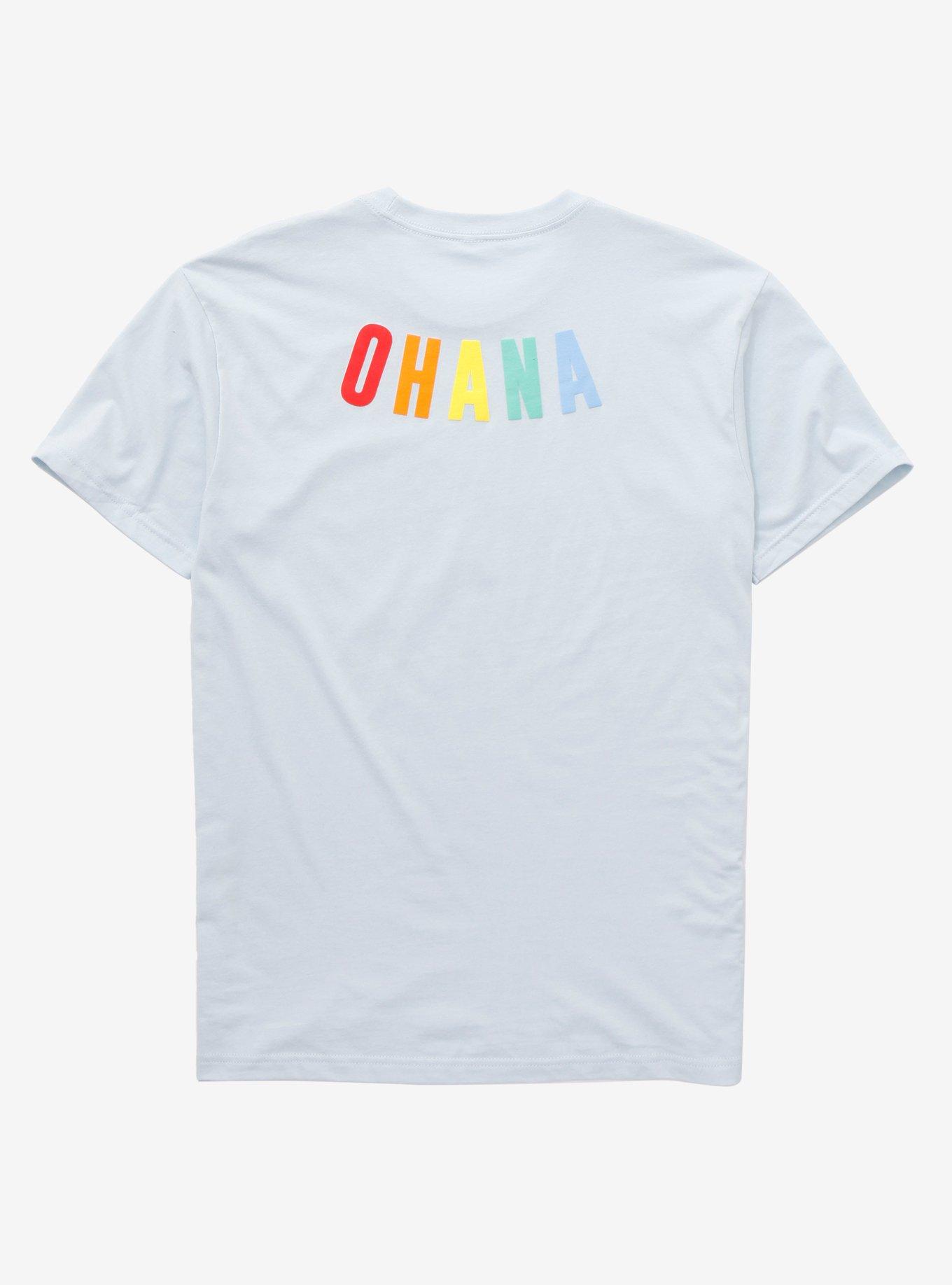 Disney Pride Lilo & Stitch Rainbow Ice Cream T-Shirt - BoxLunch Exclusive, MULTI, alternate