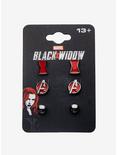 Marvel Black Widow Earring Set, , alternate