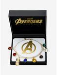 Marvel Avengers: Endgame Gauntlet Stainless Steel Charm Bracelet, , alternate