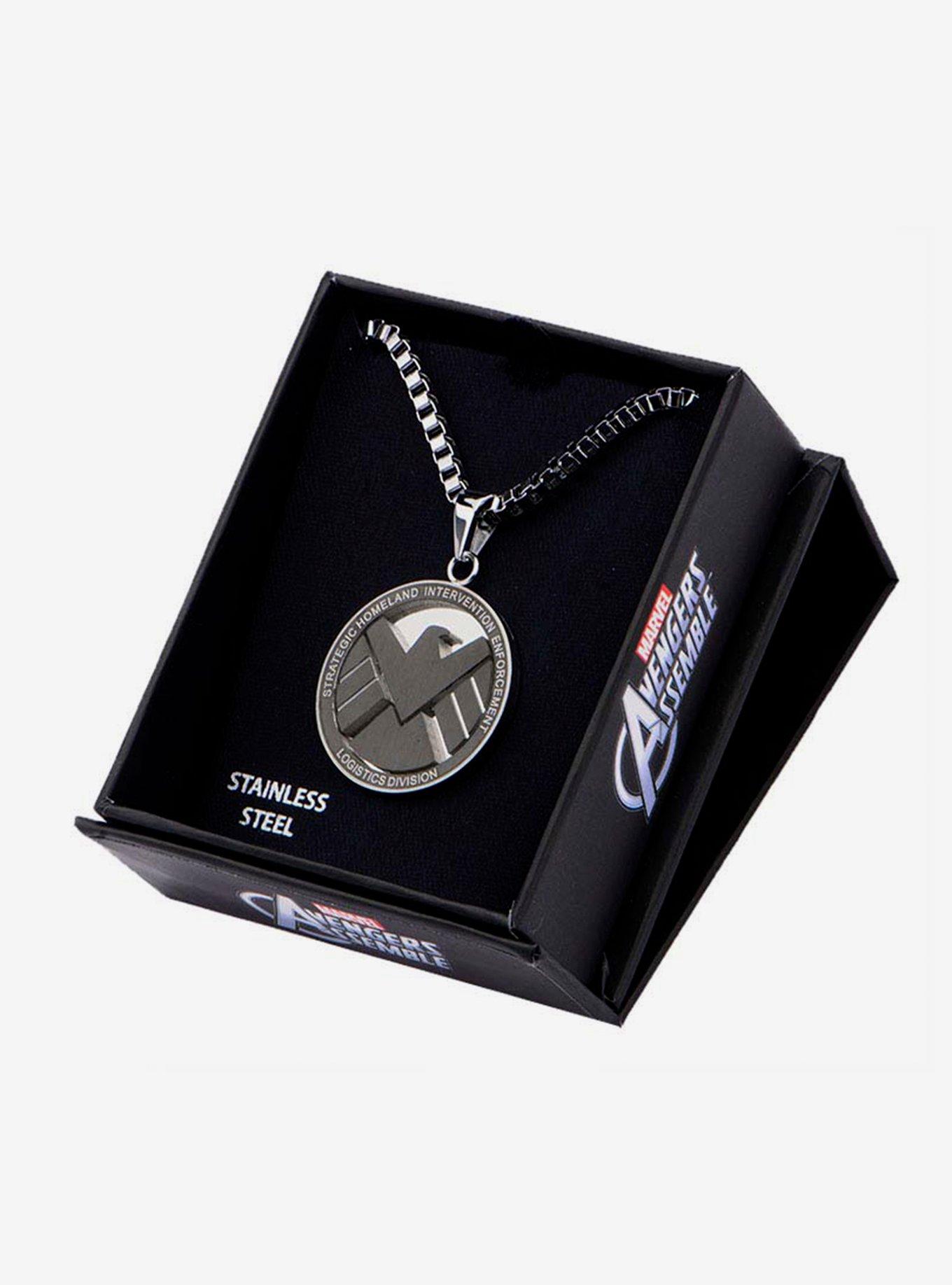 Marvel S.H.I.E.L.D. Pendant Necklace, , alternate