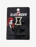Marvel Black Widow CZ Hair Clip Set, , alternate