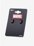 Marvel Spider-Man Face Earrings, , alternate