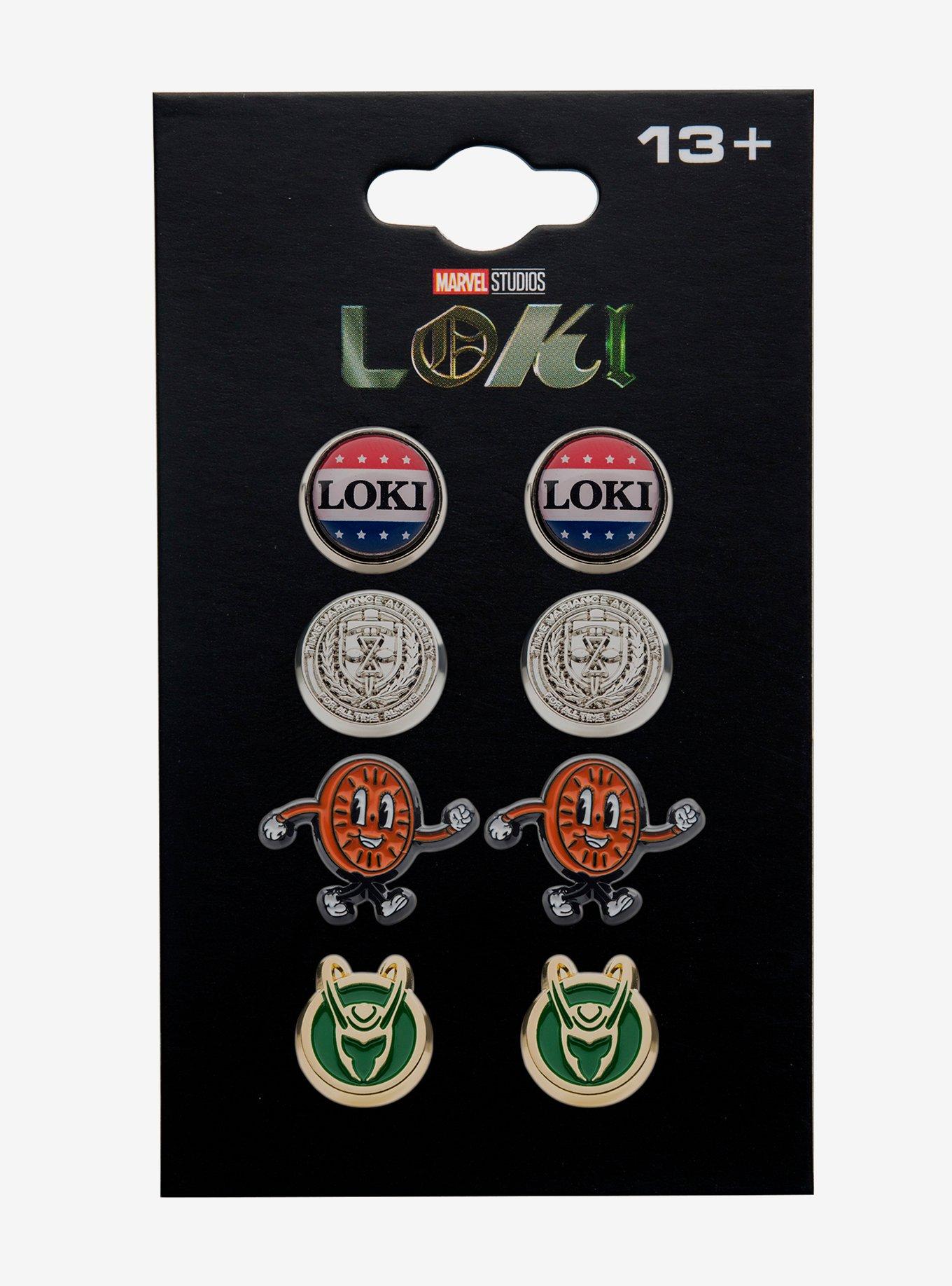 Marvel Loki Earring Set, , alternate
