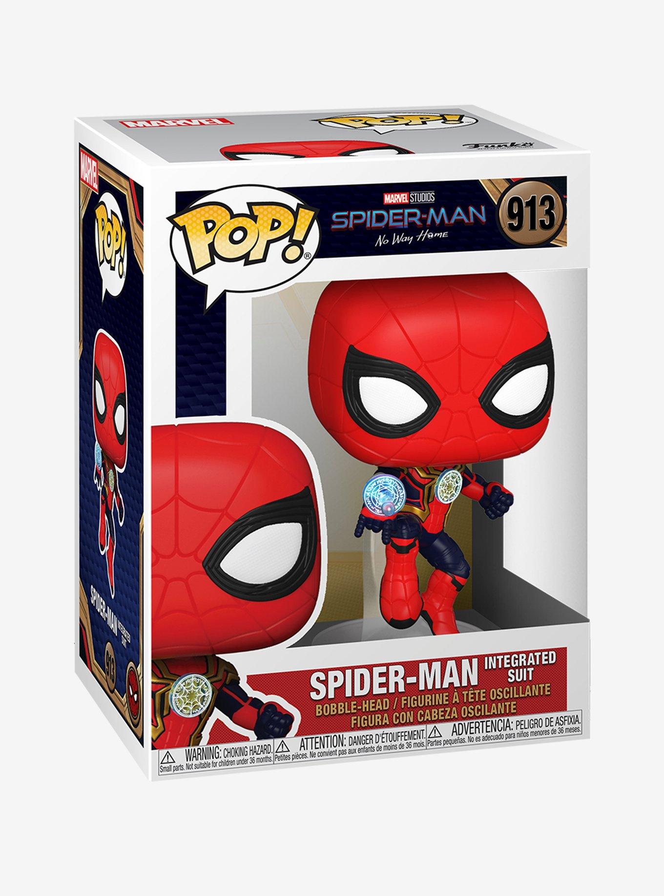 Funko Pop! Spider-Man No Way Home Spider-Man Integrated Suit Vinyl Bobble-Head, , alternate