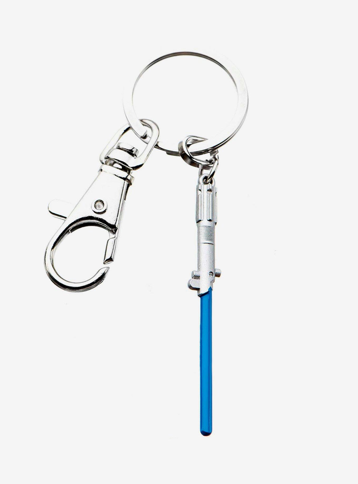 Star Wars Blue Lightsaber Key Chain, , alternate